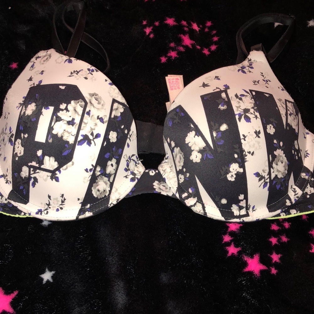 Floral T-shirt Bra